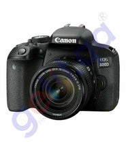 Load image into Gallery viewer, CANON EOS 800D DIGITAL SLR WITH 18-55 IS STM LENS BLACK