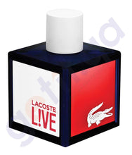 Load image into Gallery viewer, LACOSTE 100ML LIVE EDT FOR MEN