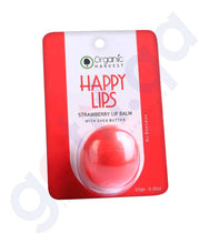 Load image into Gallery viewer, ORGANIC HARVEST STRAWBERRY LIP BALM 10GM
