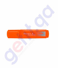 Load image into Gallery viewer, DOUBLE A HIGHLIGHTER - PACK OF 10'S BRIGHT ORANGE DHL-220-BO
