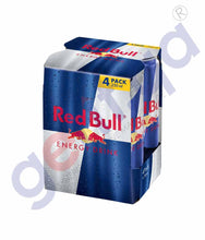 Load image into Gallery viewer, RED BULL ENERGY DRINK, 250 ML  ( PACK OF 4 )
