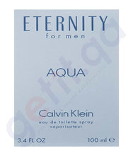 Load image into Gallery viewer, CALVIN KLEIN ETERNITY AQUA EDT 100ML FOR MEN
