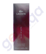 Load image into Gallery viewer, LACOSTE LOVE OF PINK EDT 90ML FOR WOMEN
